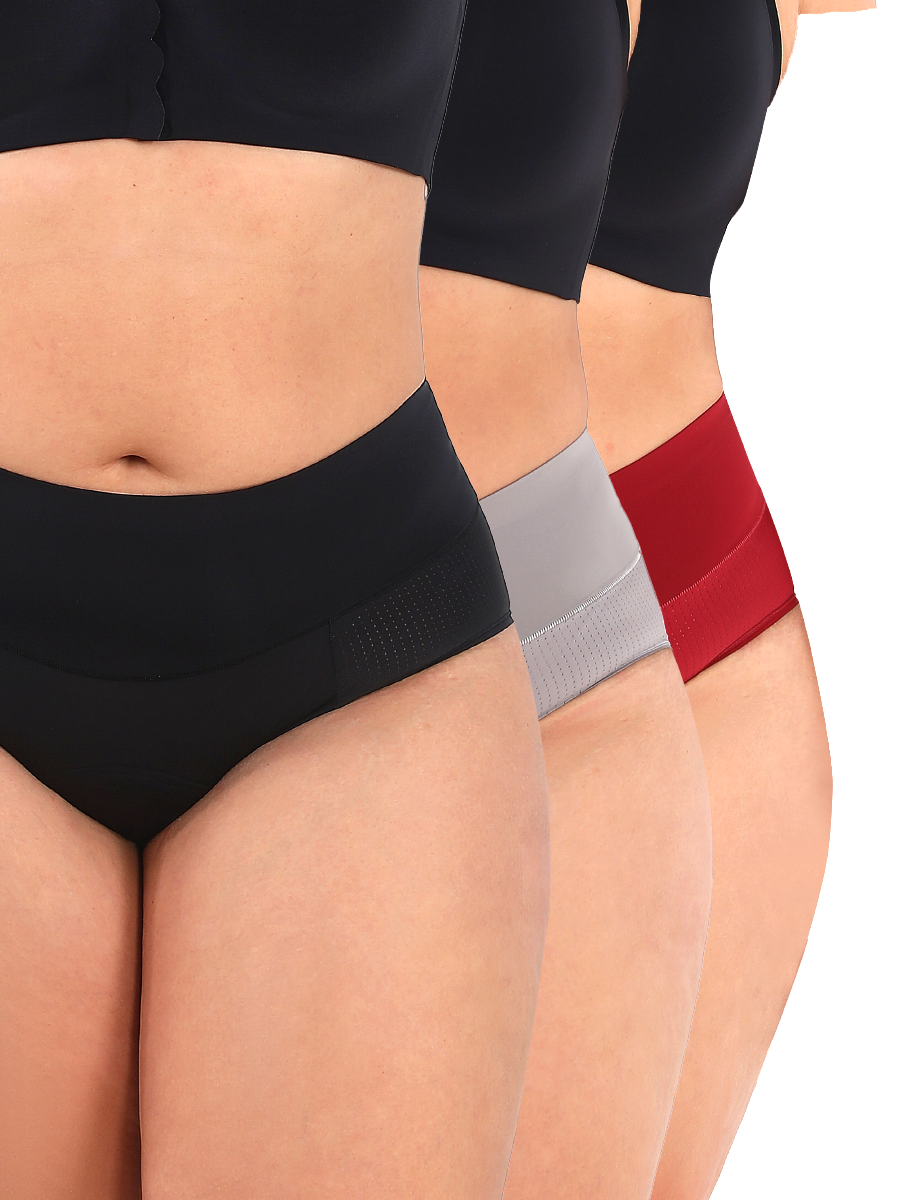 LOSWIE® Dames slipje met hoge absorptievermogen en ZeroLeak-technologie