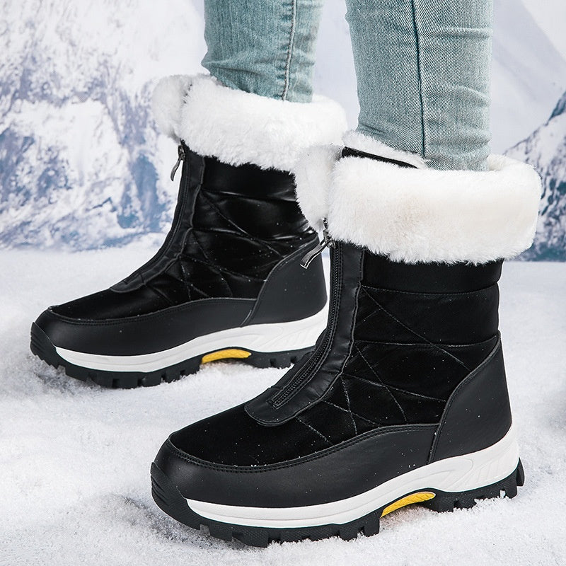 ⏳Tijdelijke korting van 50%⏰Antislip warme snowboots met ritssluiting voor dames👢