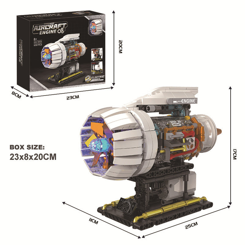 Motor Model Bouwstenen Set