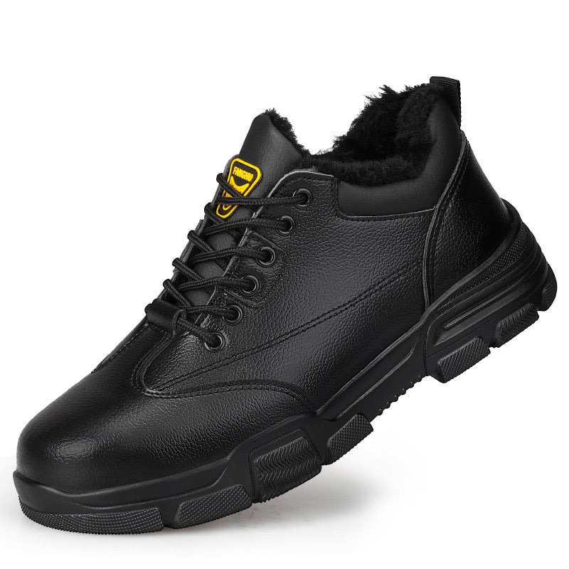 🎅 Veiligheidsschoenen voor heren voor de winter – met stalen neus en antislipzool! -- Gratis verzending