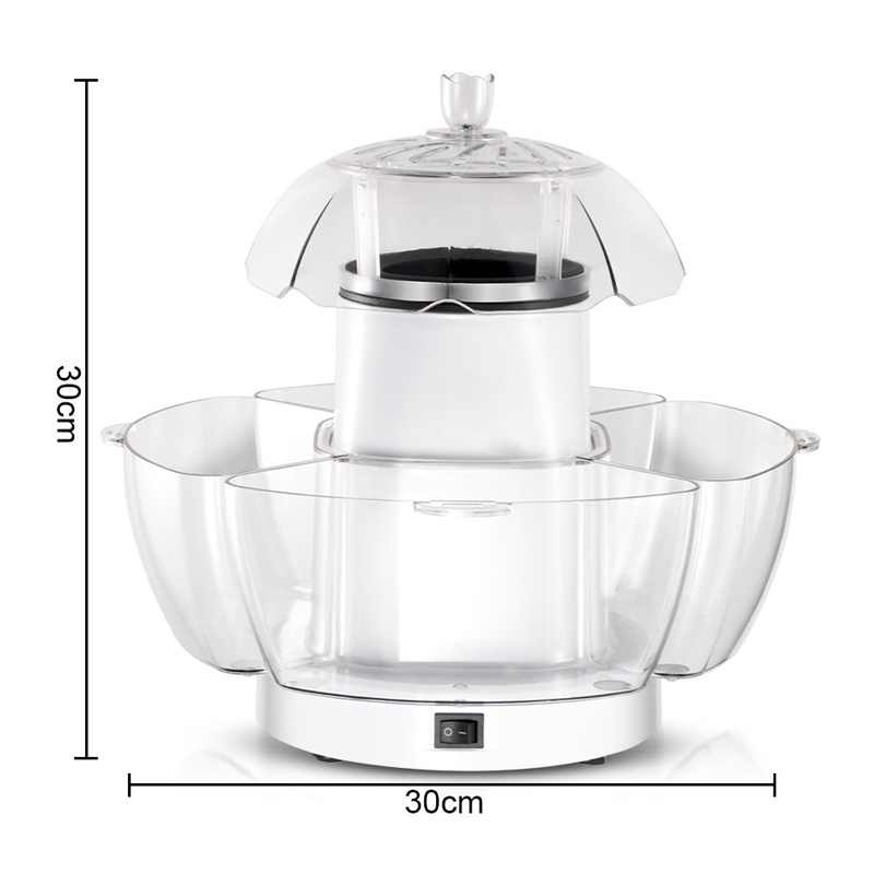 ⏳Tijdelijke aanbieding!⏰ Volautomatische popcornmachine met hete lucht (1200W)