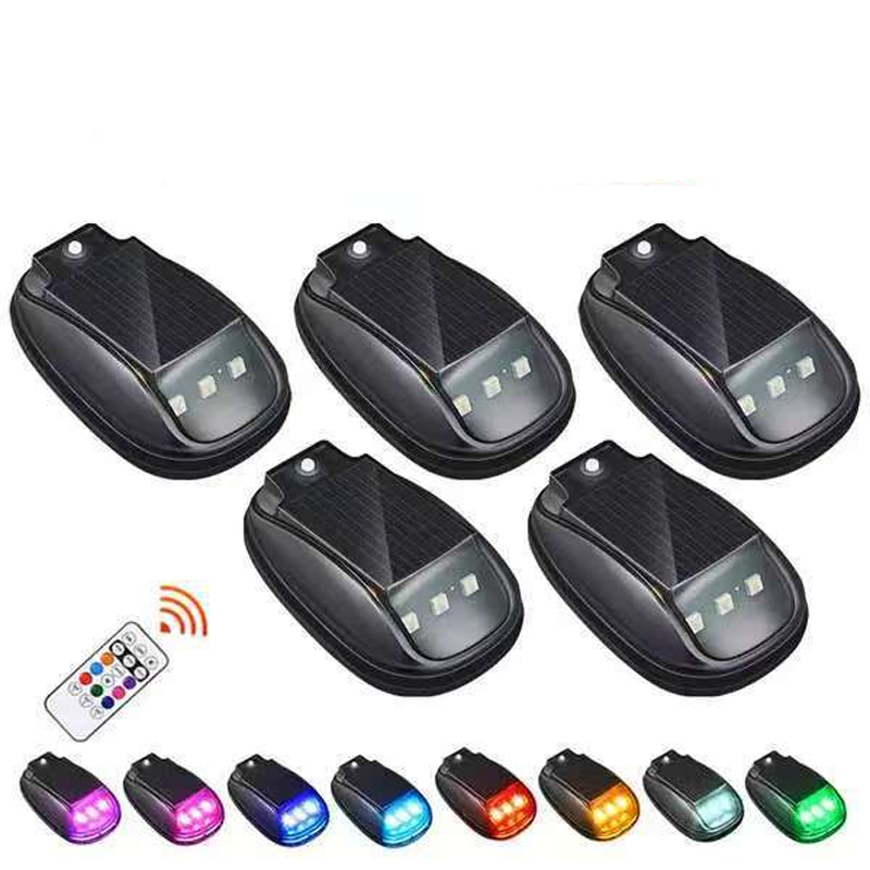 🚗Waterdichte zonne-daklamp voor auto’s met afstandsbediening! ⏳