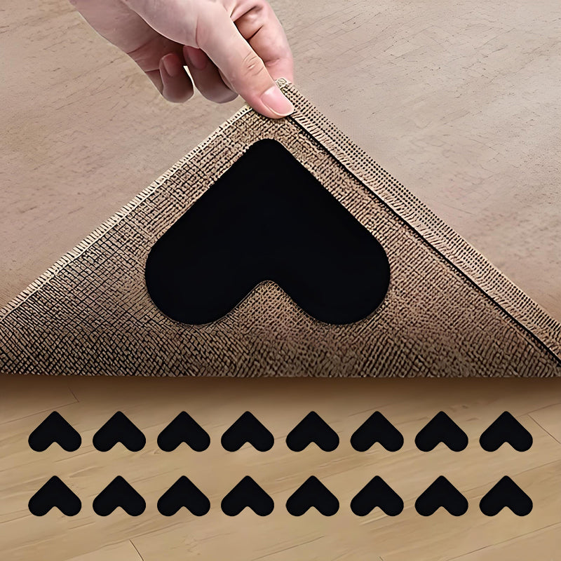 ❤️ Exclusieve Korting -50%! 🛡️ Hartvormige Herbruikbare Vloerkleden Vastmakers – Perfect voor Huis 🏡 | Sterke Vastheid, Geen Residu & Ultradun!