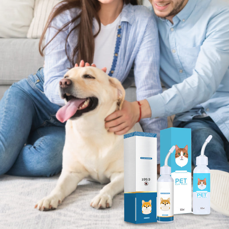🐾🔥 50% KORTING | Oorreiniger voor Honden & Katten – Zachte Verzorging