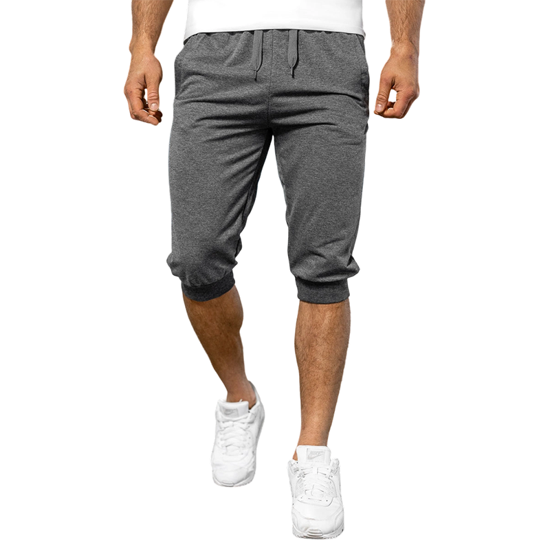 Slim-fit capri-joggingbroek voor heren