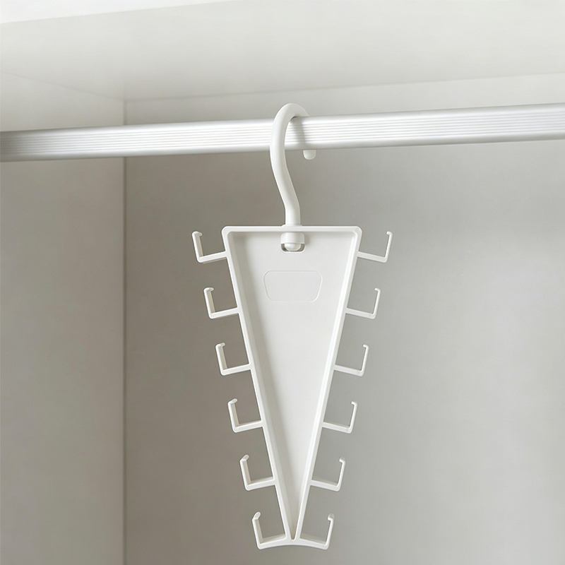⏳ BEPERKTE TIJD AANBIEDING! 🏠 Koop 5, krijg 2 gratis – Driehoekige kastorganizer voor kleding en accessoires 💖