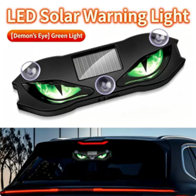 💥【LIMITED TIME 50% OFF】🔥 Zonne-energie & USB Oplaadbaar Auto Waarschuwingslampje | Trillingssensor Auto Aan/Uit | Devil Eye Ontwerp | Zuignap Bevestiging | 3 Kleuren