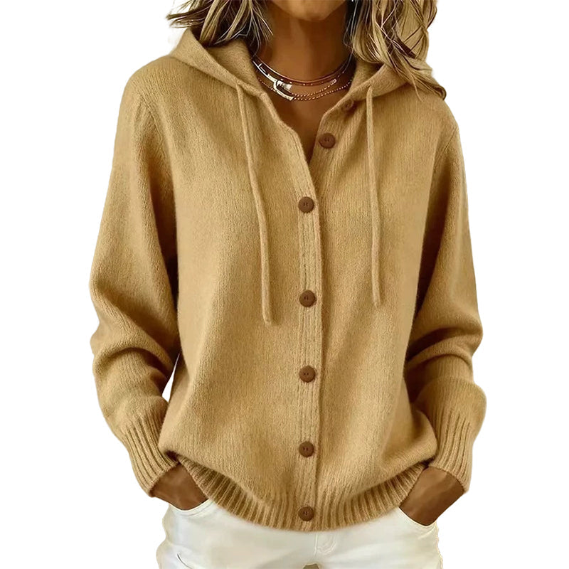 🌸 Nieuwe Collectie ✨ Dames Gebreid Vest met Capuchon 🧥 Zachte Warmte, Comfortabele Pasvorm & Casual Elegante Stijl