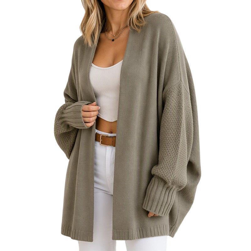 🔥Gratis verzending✈️ Gebreid Damesvest met Wijde Pasvorm 🧶 Zacht Comfort, Trendy Laagjeslook & Elegante Stijl