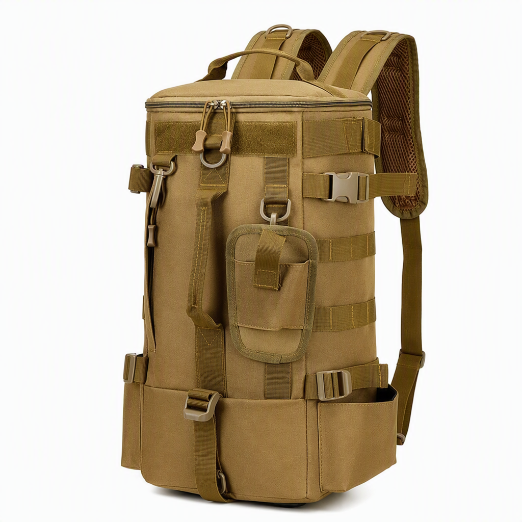 🧳Heren outdoor visrugzak grote capaciteit multifunctionele reistas met hengelhouder kunstaas tas