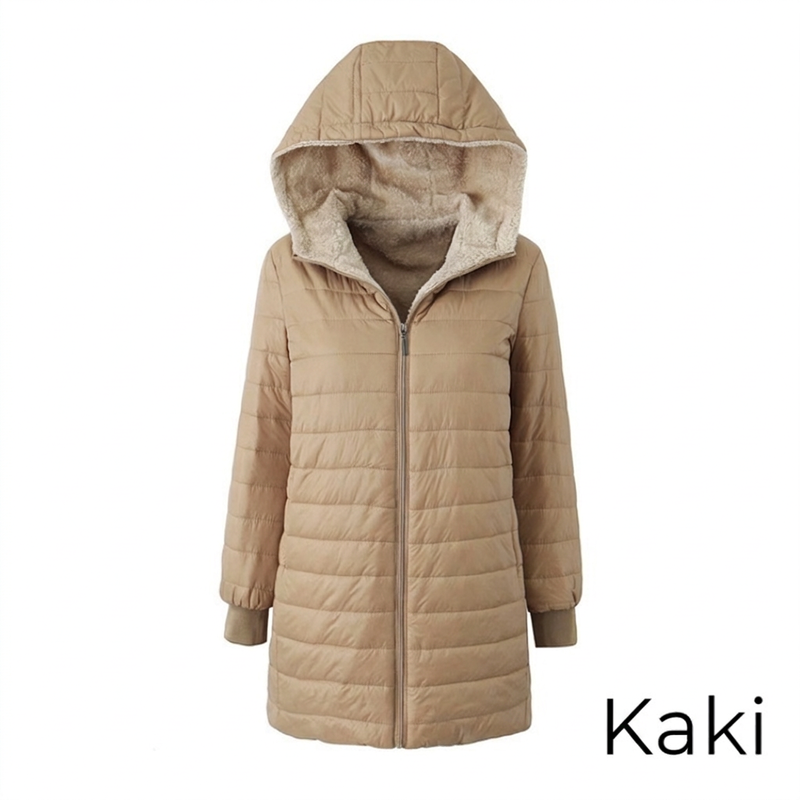 🔥Gratis verzending✈️ – Gewatteerde dames winterjas met capuchon 🧥 Warme vulling, comfortabele pasvorm & bescherming tegen koude dagen ✨