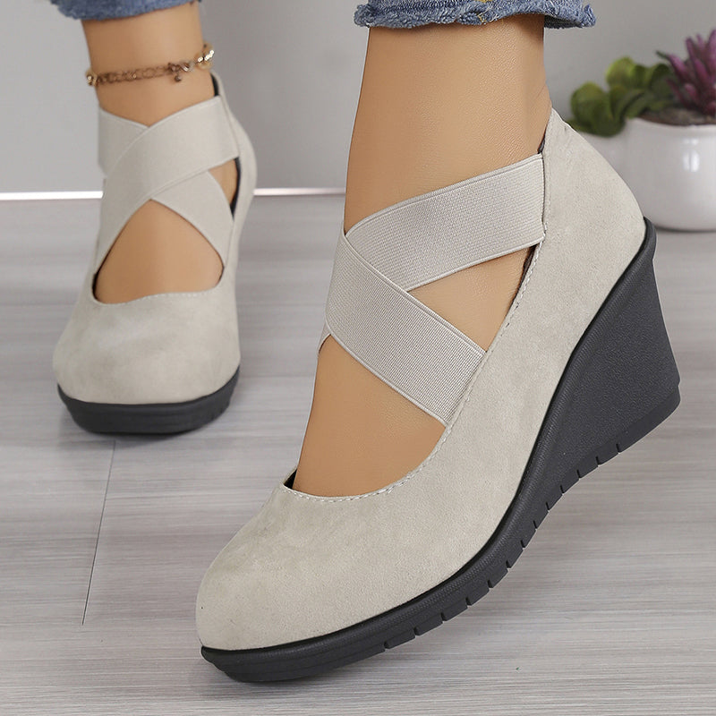 šInstap comfortabele damesschoenen met sleehakš„