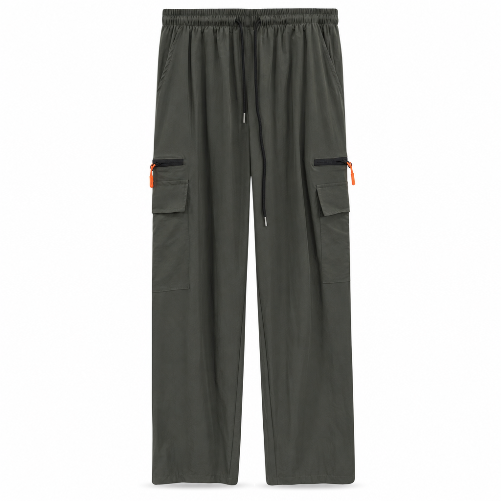 😍Casuele cargo-sweatpants voor dames, losvallende snit, sneldrogend en ademend, lange broek met zakken