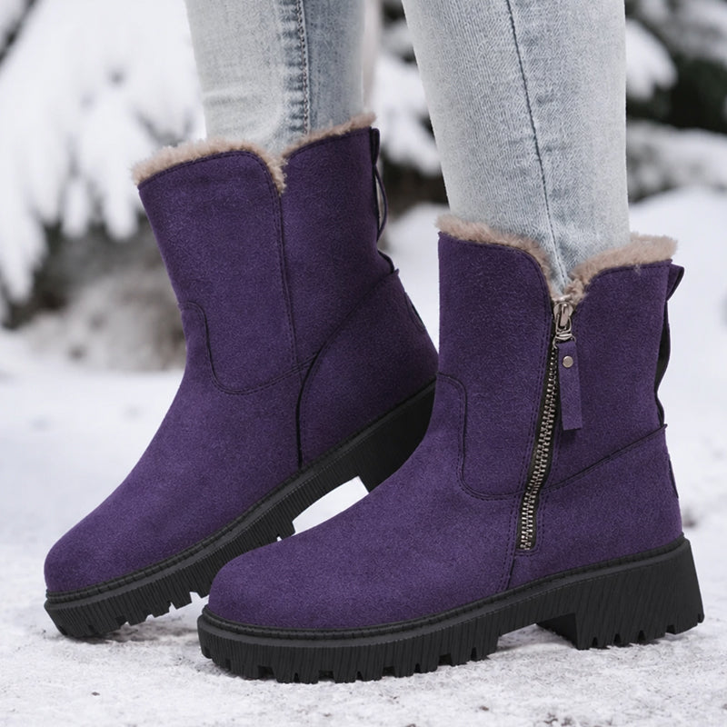 😍Antislip winterwarme snowboots voor dames