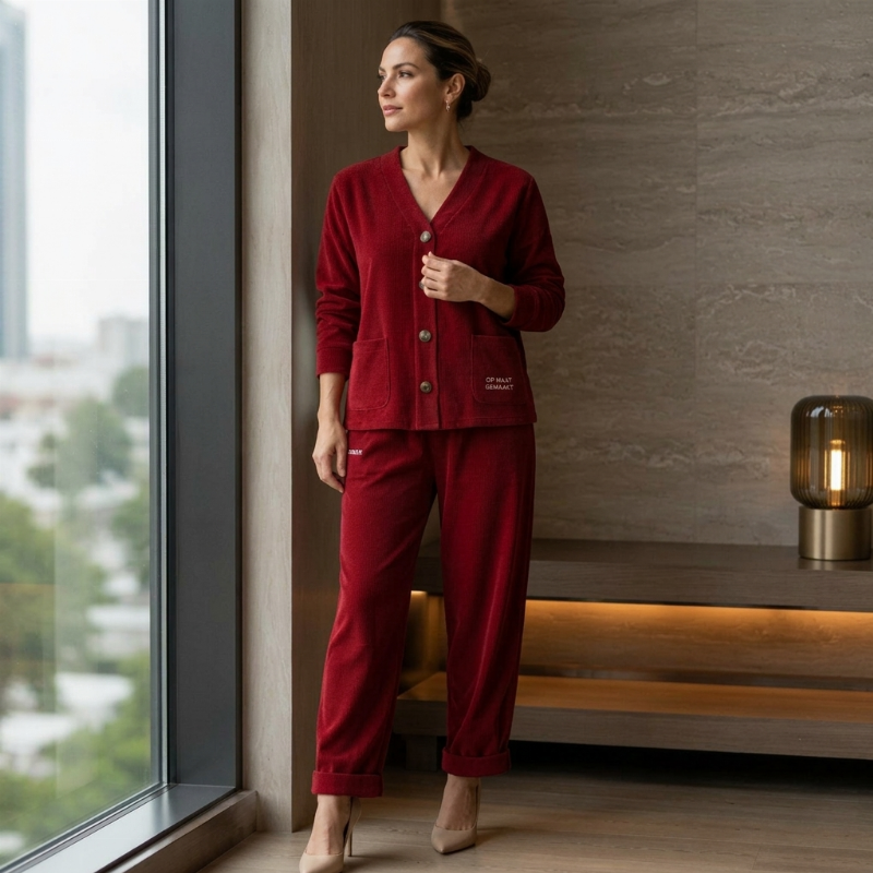 🔥Gratis verzending✈️Vrouwen casual corduroy 2-delige set