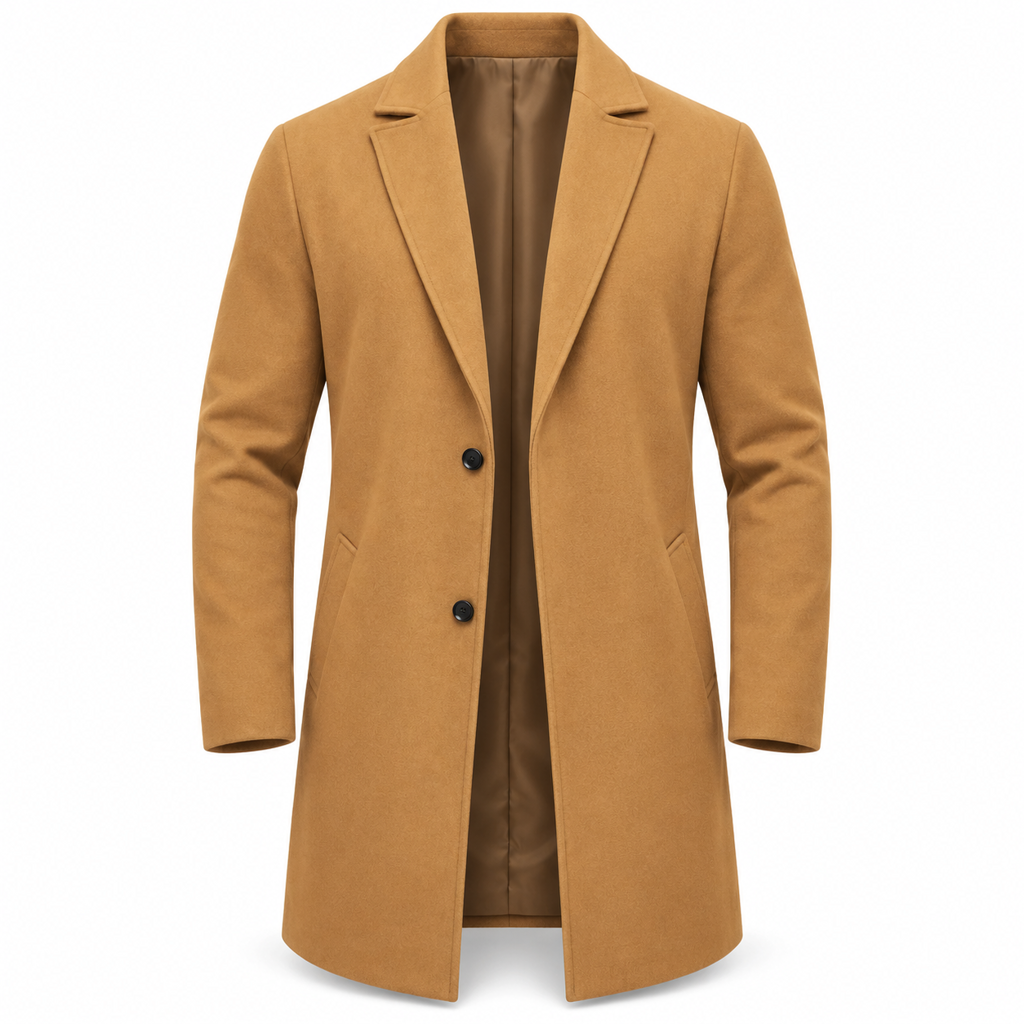 š„Gratis verzendingāļøKlassieke enkelrijige trenchcoat voor heren, zakelijk casual premium windjack