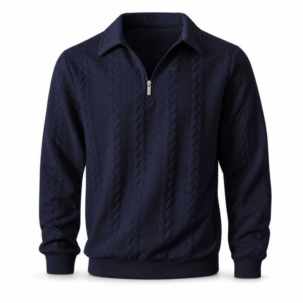 🔥Gratis verzending✈️Heren Casual Jacquard Gebreide Pullover