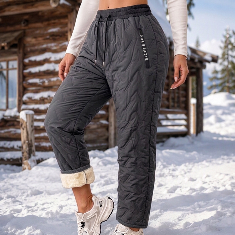 🔥Gratis verzending✈️Dikke winterbroek voor dames met pluche voering