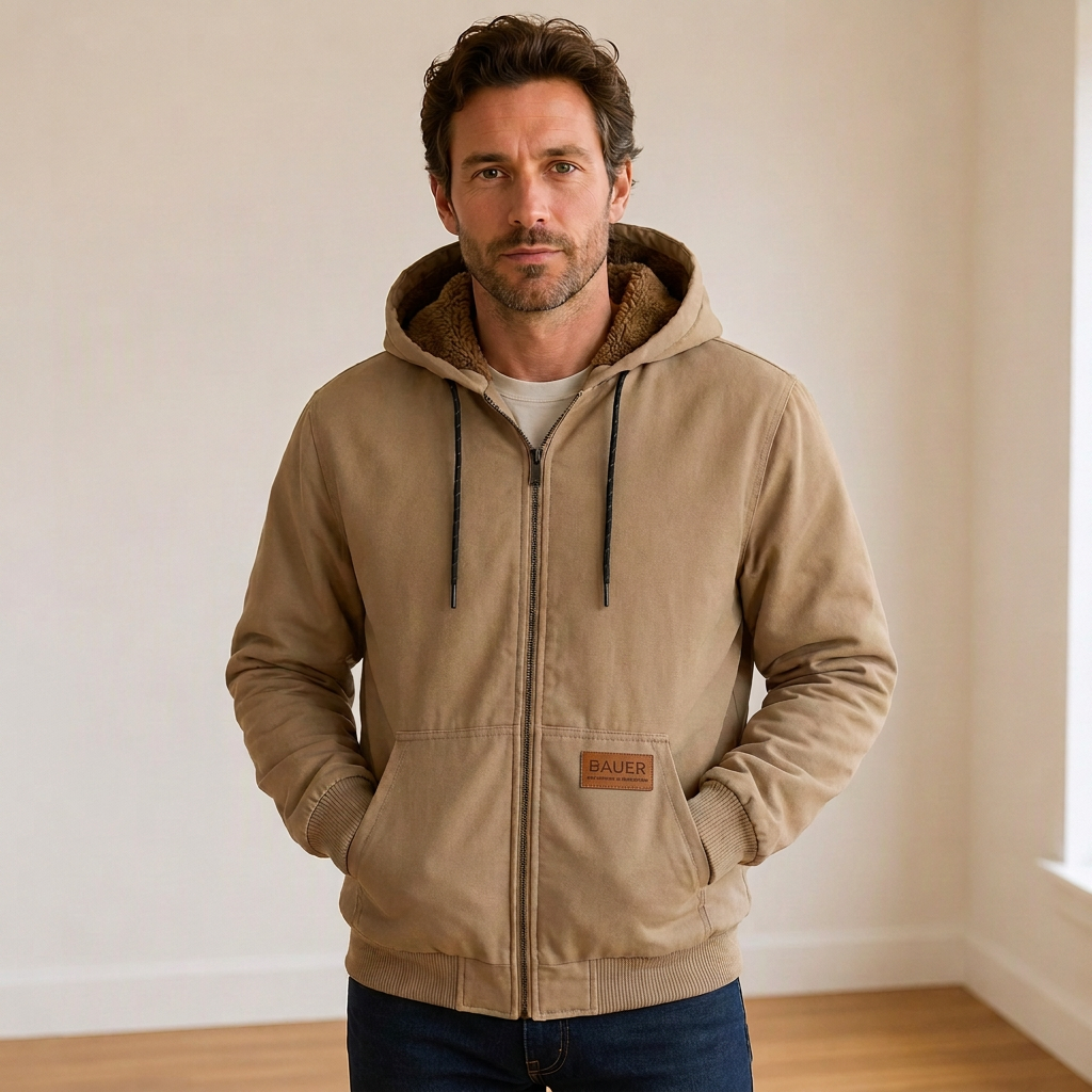 š„Gratis verzendingāļøCasual thermisch herfst/winter jack met capuchon voor heren