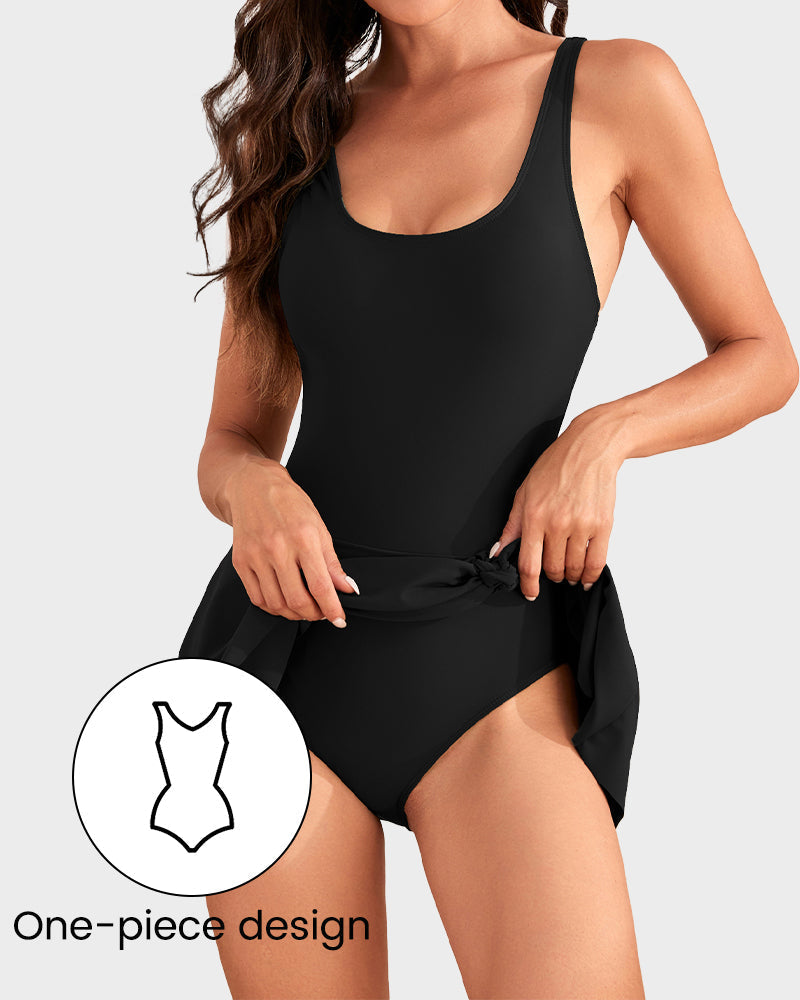 👙Laatste kans: 50% KORTING💃Eenstuks badpak voor dames met buikcontrole en knoopsluiting