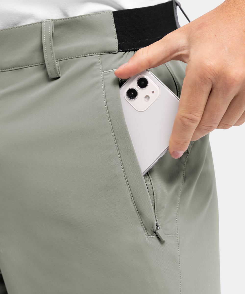⏳LAATSTE DAG UITVERKOOP 50% KORTING!!📢 Heren Stretch Sneldrogende Casual Werk- & Golfshorts