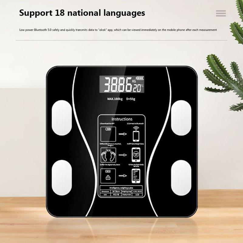 🥳2026 HOT SALE🥳💞50K+ VERKOCHT! 👵❤️ AI Slimme Weegschaal – 18 gezondheidsmetingen, automatische herkenning & Bluetooth. Uw intelligente wellness-metgezel! 🩺📊✨
