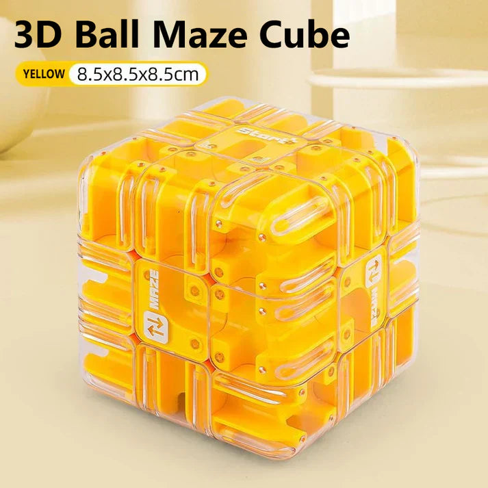 🎁🎄 Vroege kerstuitverkoop 49% korting 🧩 Groot 3D-labyrint Puzzle Maze Cube - Boeiend puzzelspel