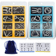 ⏳Tijdelijke Aanbieding⏰Kettingpuzzel: Ontwar de Metaal Links!⛓️
