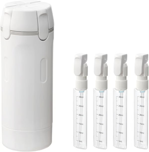 🎉Nieuwjaars Cadeau 50% KORTING!🧴4-in-1 Hervulbare Reisflessen Set – Lekvrij, Compact & Georganiseerd: Perfect Voor Reizen/Vakantie!