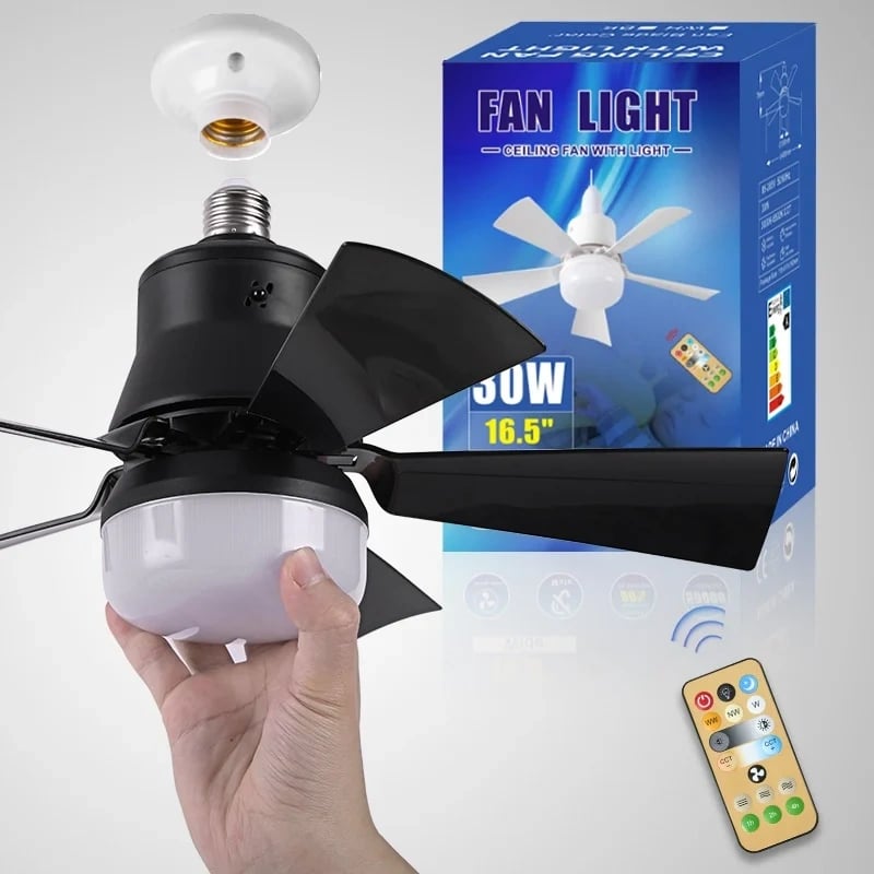 🏆LAATSTE DAG AANBIEDING 50% KORTING🔥SmartBreez™ 40W LED-plafondventilator met verlichting – 52 cm, ultrastil met afstandsbediening 🎯 | E27 + GRATIS B22-adapter 🔌 | Voor de slaapkamer 😴, keuken 👩‍🍳 en garage 🛠️
