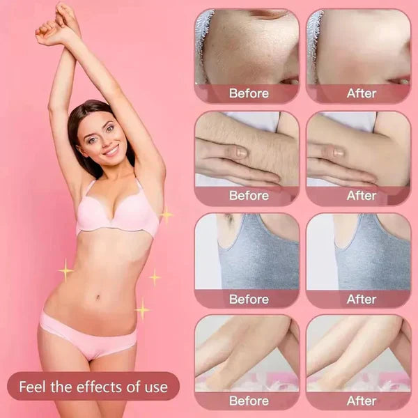 2-in-1 elektrisch draadloos scheerapparaat voor dames