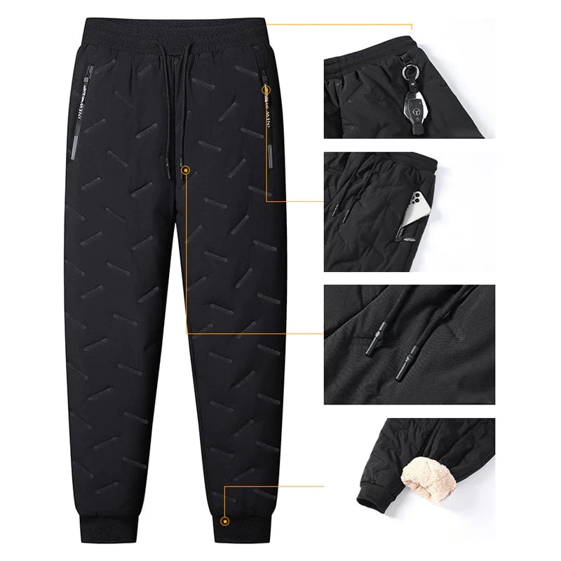 🖤 Black Friday Aanbieding! ⏰ Tot 50% Korting!! 🔥 Verdikte casual warme fleece joggingbroek