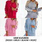 🔥 Nieuw Binnen – 50% KORTING! ✨ Dames 3-Delige Set met Baseballjack & Broek 👗 Trendy, Comfortabel & Complete Look