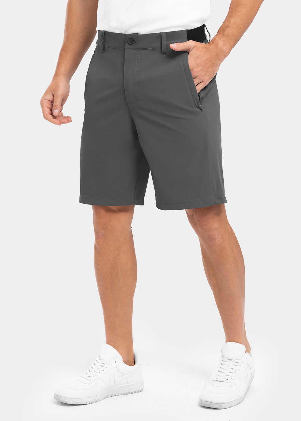 ⏳LAATSTE DAG UITVERKOOP 50% KORTING!!📢 Heren Stretch Sneldrogende Casual Werk- & Golfshorts