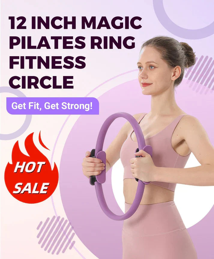 🔥 50% Korting! Pilates Cirkel – Versterk je Bekkenbodem & Sculpt je Lichaam Thuis 💪