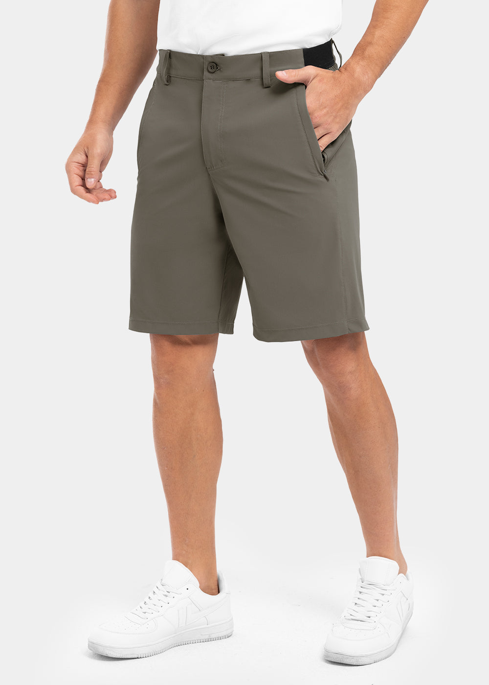 ⏳LAATSTE DAG UITVERKOOP 50% KORTING!!📢 Heren Stretch Sneldrogende Casual Werk- & Golfshorts