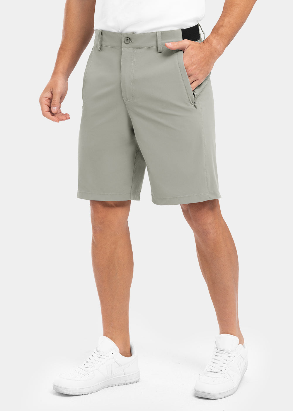 ⏳LAATSTE DAG UITVERKOOP 50% KORTING!!📢 Heren Stretch Sneldrogende Casual Werk- & Golfshorts