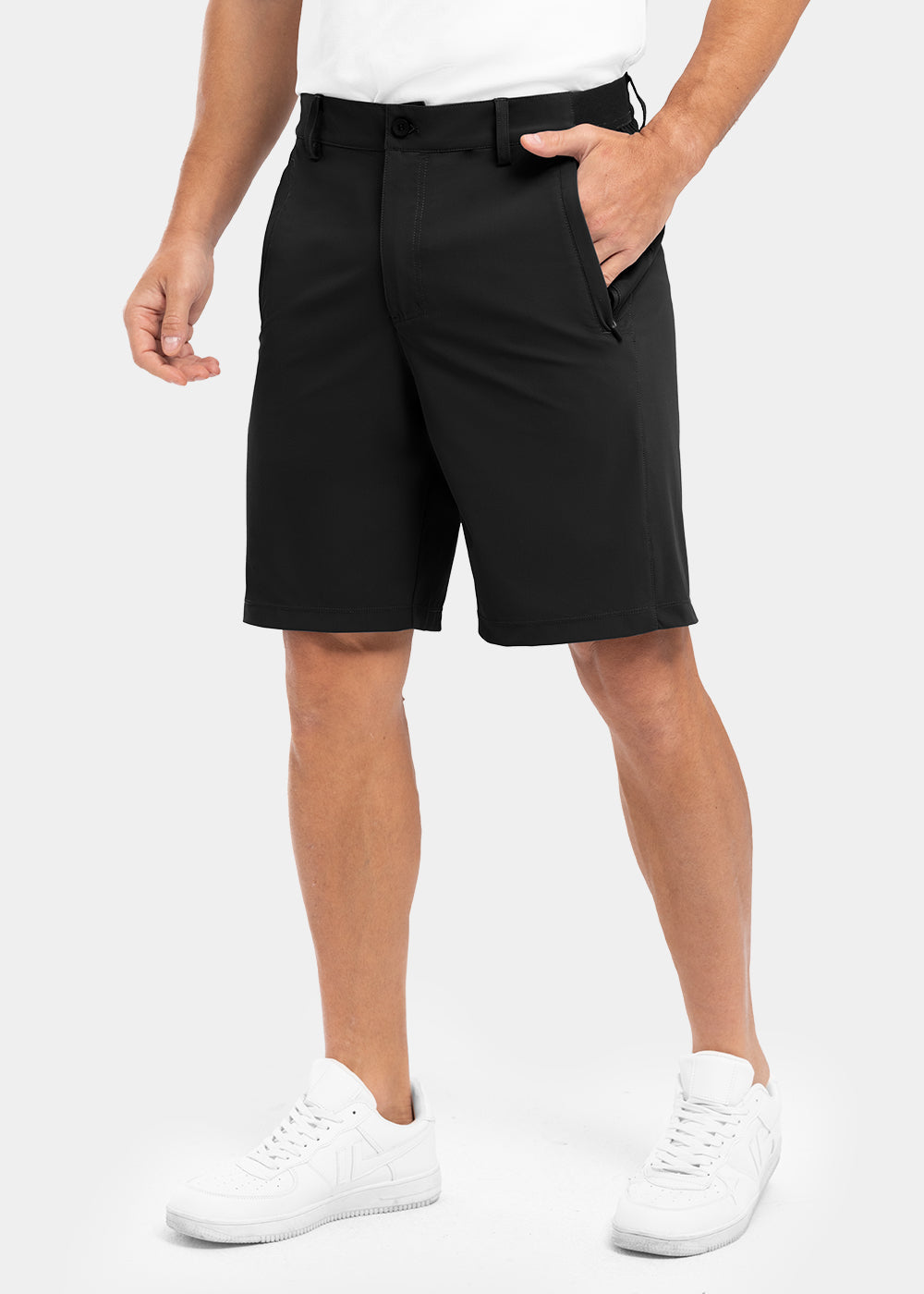 ⏳LAATSTE DAG UITVERKOOP 50% KORTING!!📢 Heren Stretch Sneldrogende Casual Werk- & Golfshorts