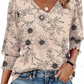 🔥Uitverkoop 50% KORTING💝✨Damesblouse met 3/4 mouwen en gesmokte manchetten