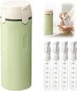 🎉Nieuwjaars Cadeau 50% KORTING!🧴4-in-1 Hervulbare Reisflessen Set – Lekvrij, Compact & Georganiseerd: Perfect Voor Reizen/Vakantie!