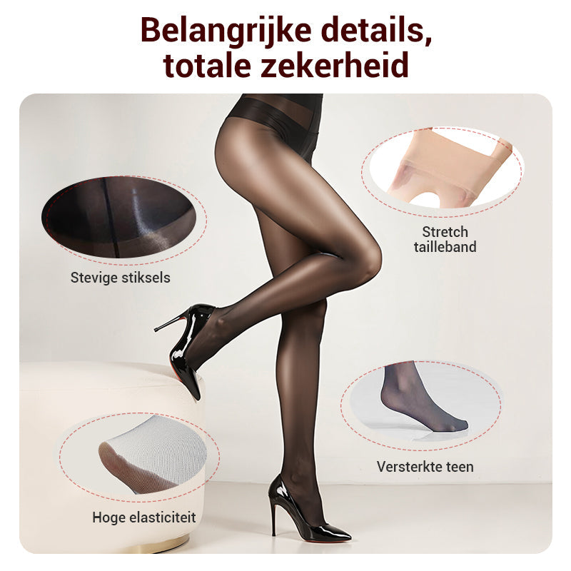 🔥 2+1 GRATIS ✨ Dames Hoge Taille Panty 👗 Ultiem Comfort, Mooie Pasvorm & Elegante Beenlook