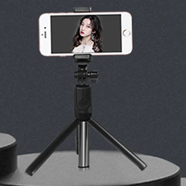 🔥Hot Sale 50% KORTING🎁Nieuwe multifunctionele verbeterde telefoon uitschuifbare selfiestick en statief