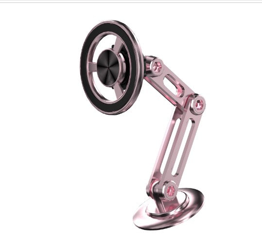 🚗360-graders rotasjon Helmetall magnetisk biltelefonholder