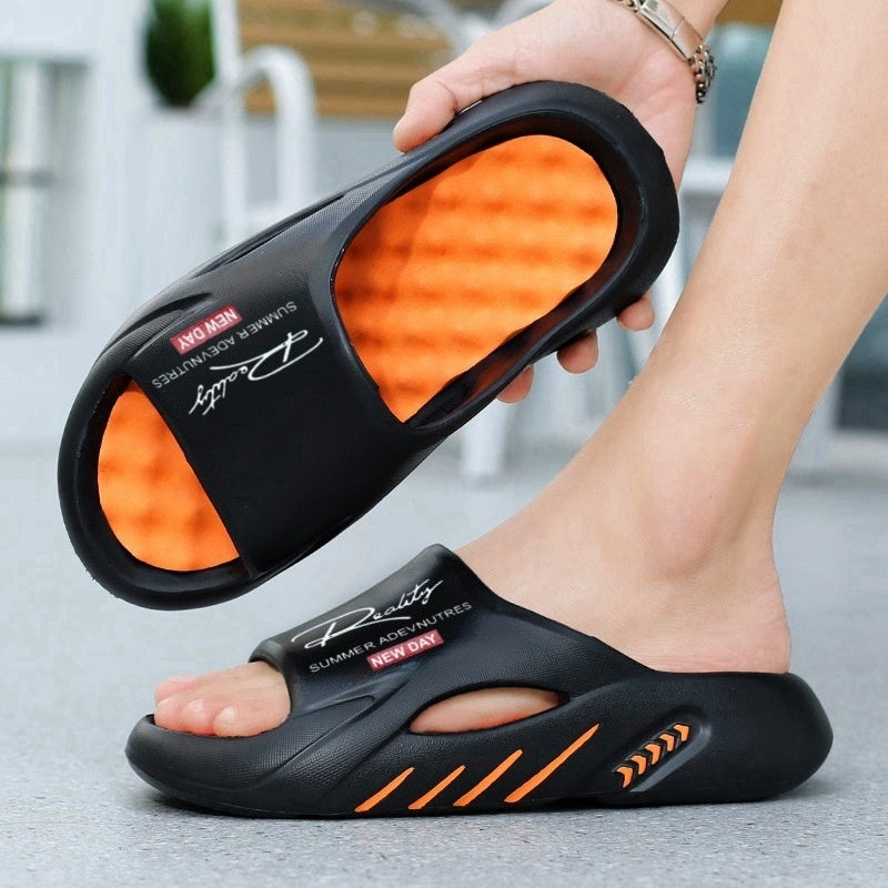 ☁️🦶 Pantoffels van traagschuim | Voetboogondersteuning, antislip, geschikt voor nat en droog gebruik, gemakkelijk aan en uit te trekken, stijlvol en veelzijdig