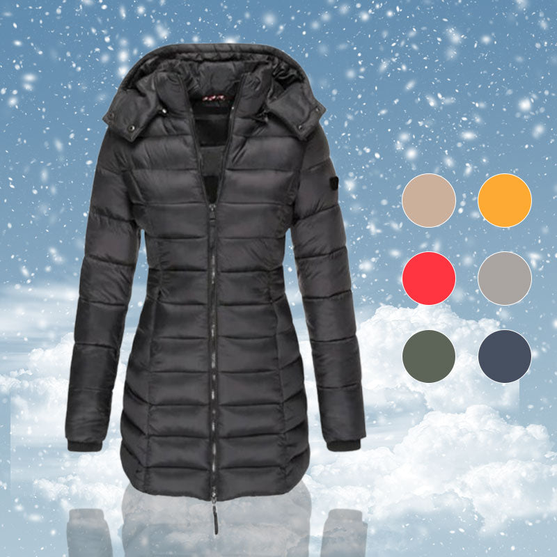 ✨ Lichtgewicht dames winterjas met capuchon — waterafstotend & comfortabel 🧥