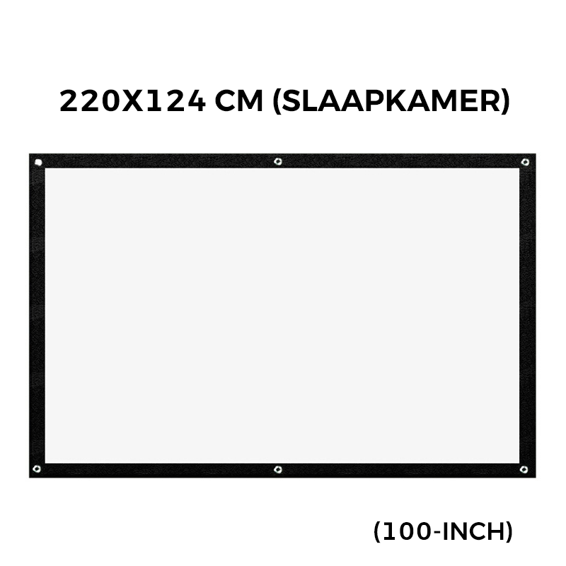 ❄️Zomerfresh 50% Korting!📱Draagbare Projector 4K Lichtdicht Kamerscherm