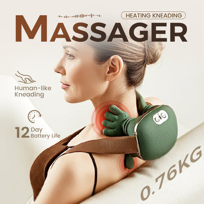 🌲Geweldige aanbiedingen voor 2026: 52% KORTING! 🌲 De beste draagbare nekmassager – 3 keer meer ontspanning! 💆