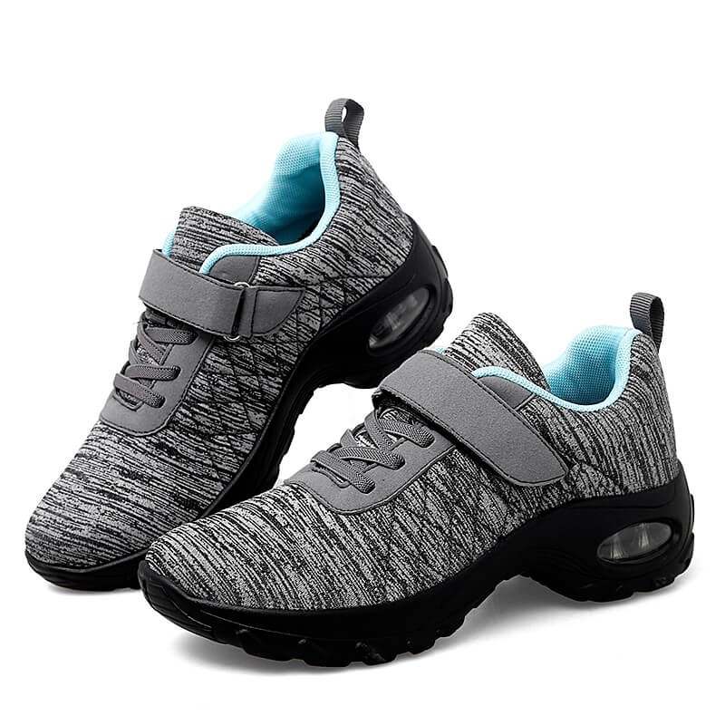 Casual damesmode Comfortabele, ademende, elastische, antislip sportschoen met luchtkussentjes