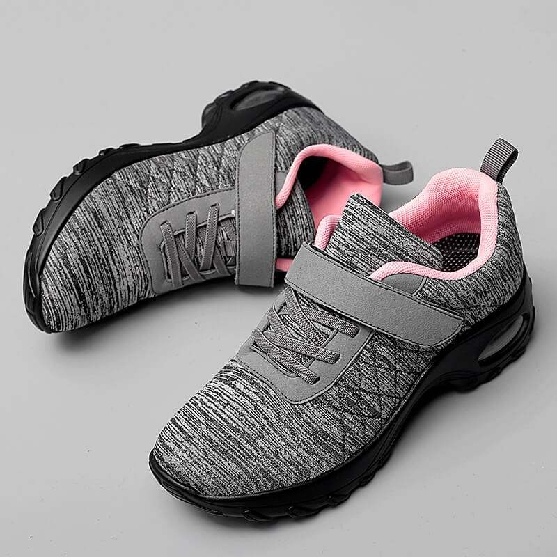 Casual damesmode Comfortabele, ademende, elastische, antislip sportschoen met luchtkussentjes