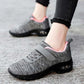Casual damesmode Comfortabele, ademende, elastische, antislip sportschoen met luchtkussentjes